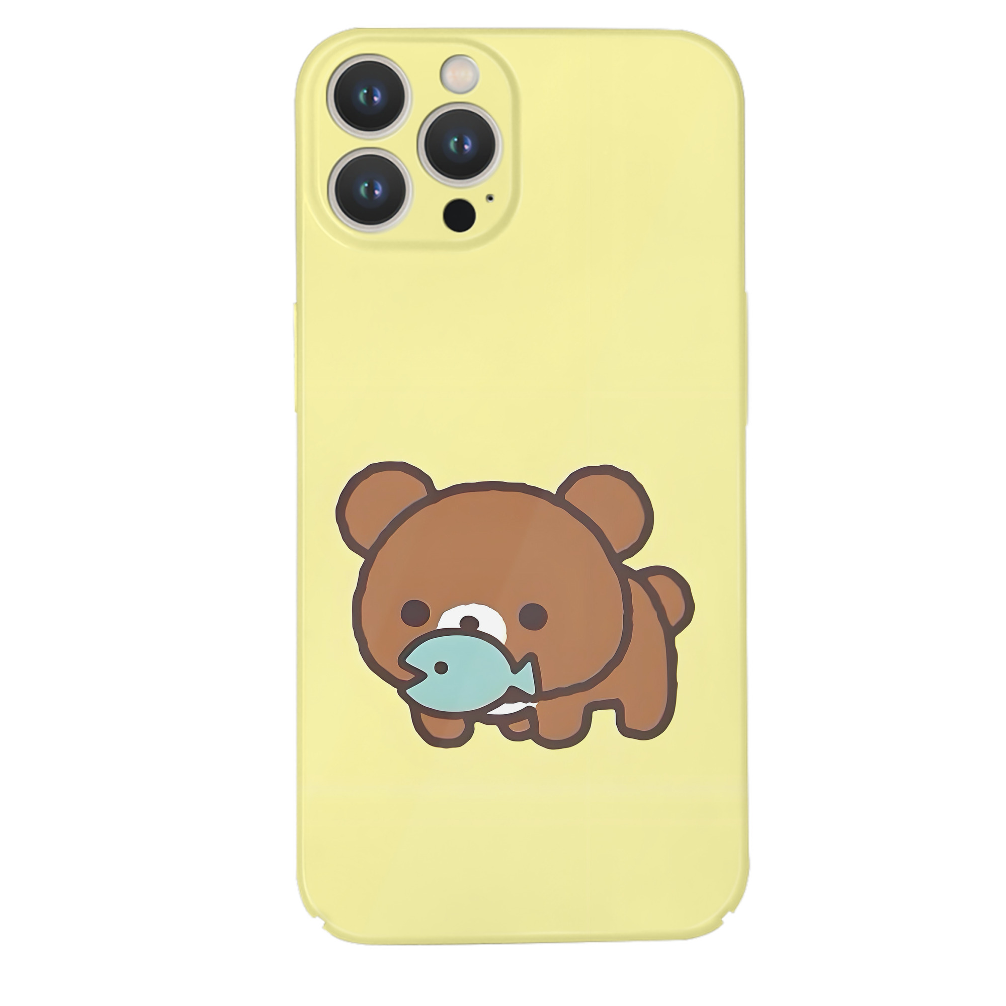 （画像用） リラックマ リラックマ キイロイトリ Rilakkuma Korilakkuma Kiiroitori 【iPhone 14シリーズ対応】ハードケース